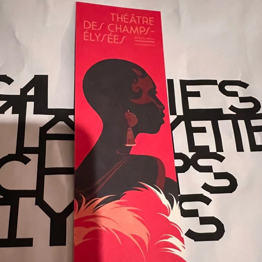 Original Bookmark Theatre Des Champs-Elysees